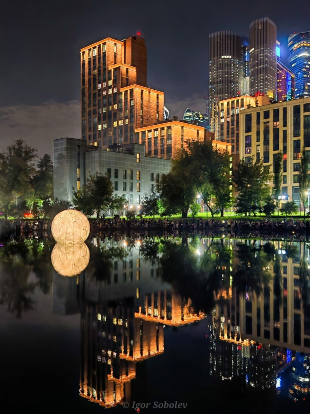 Суперлуние в Москве Суперлуние в Москве